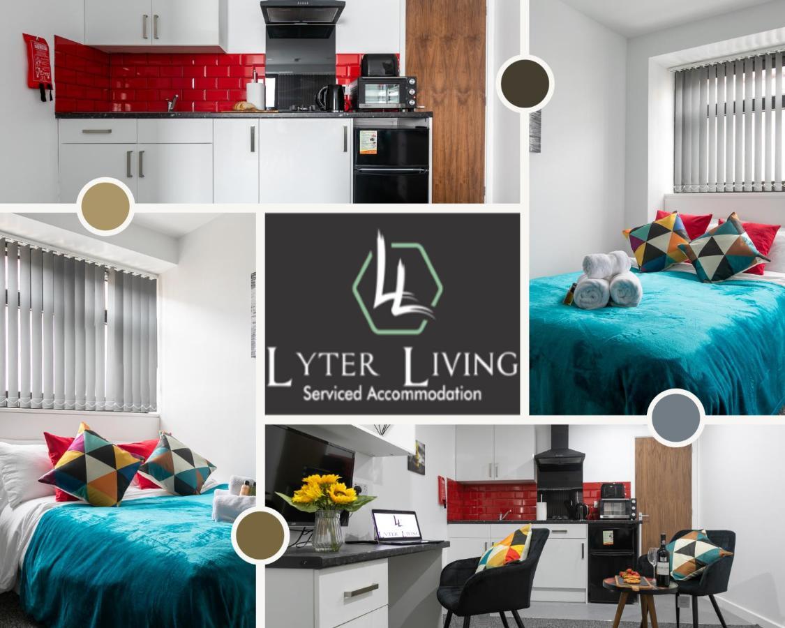Studio Apartments By Lyter Living Desks & Wifi - Monthly Stays Available Leicester Esterno foto
