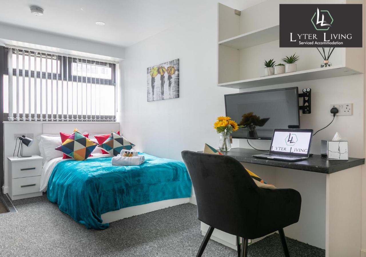 Studio Apartments By Lyter Living Desks & Wifi - Monthly Stays Available Leicester Esterno foto