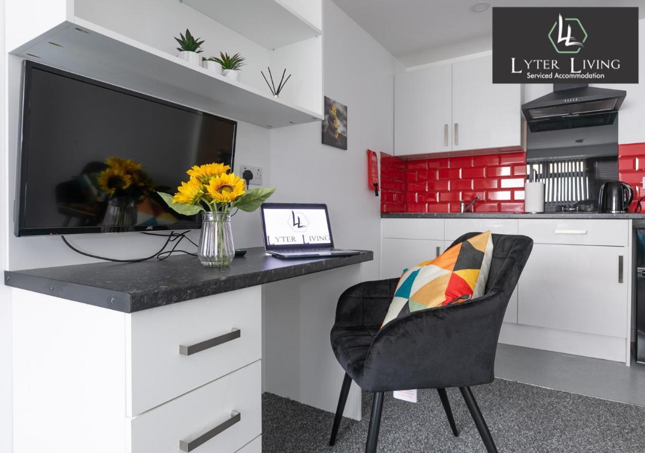 Studio Apartments By Lyter Living Desks & Wifi - Monthly Stays Available Leicester Esterno foto