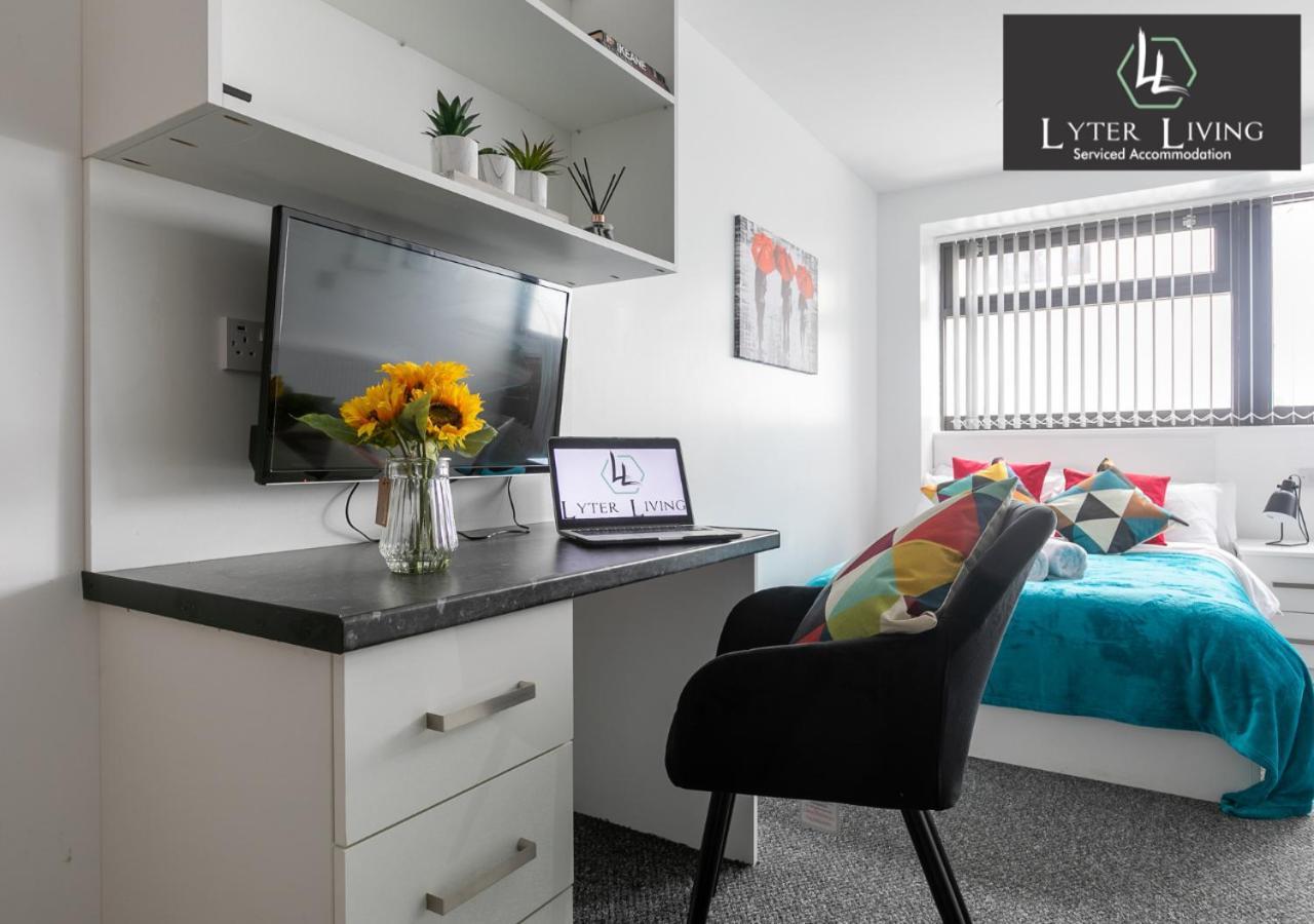 Studio Apartments By Lyter Living Desks & Wifi - Monthly Stays Available Leicester Esterno foto
